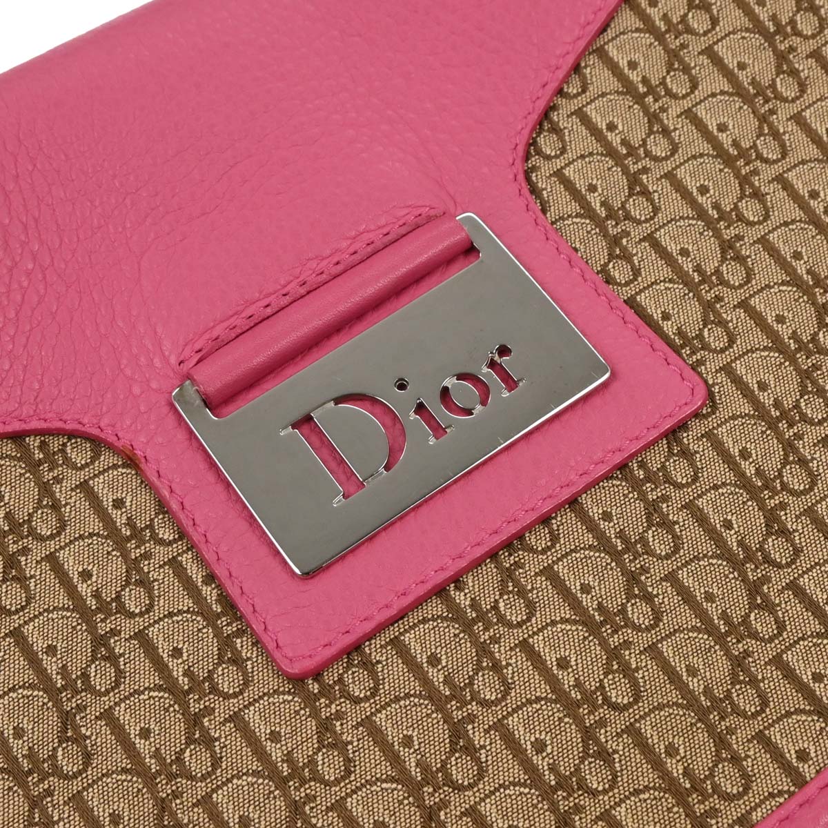 Christian Dior Beige Trotter Shoulder Bag
