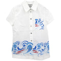 Chanel 2006 Sports Line Short Sleeve Shirt Blouse Top White #40