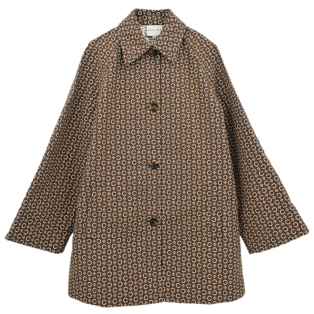 Celine Coat Macadam Brown #3