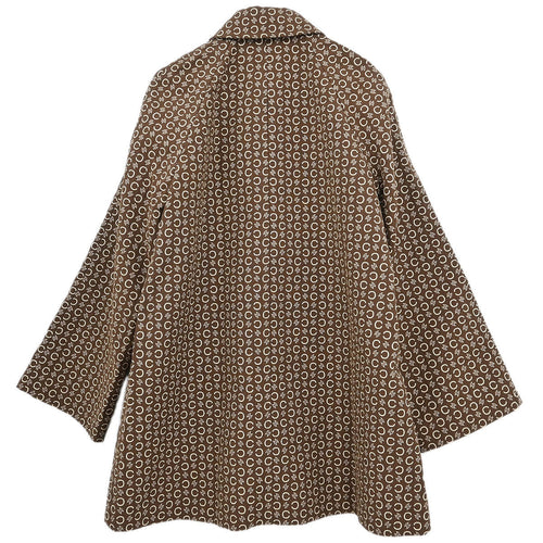 Celine Coat Macadam Brown #3