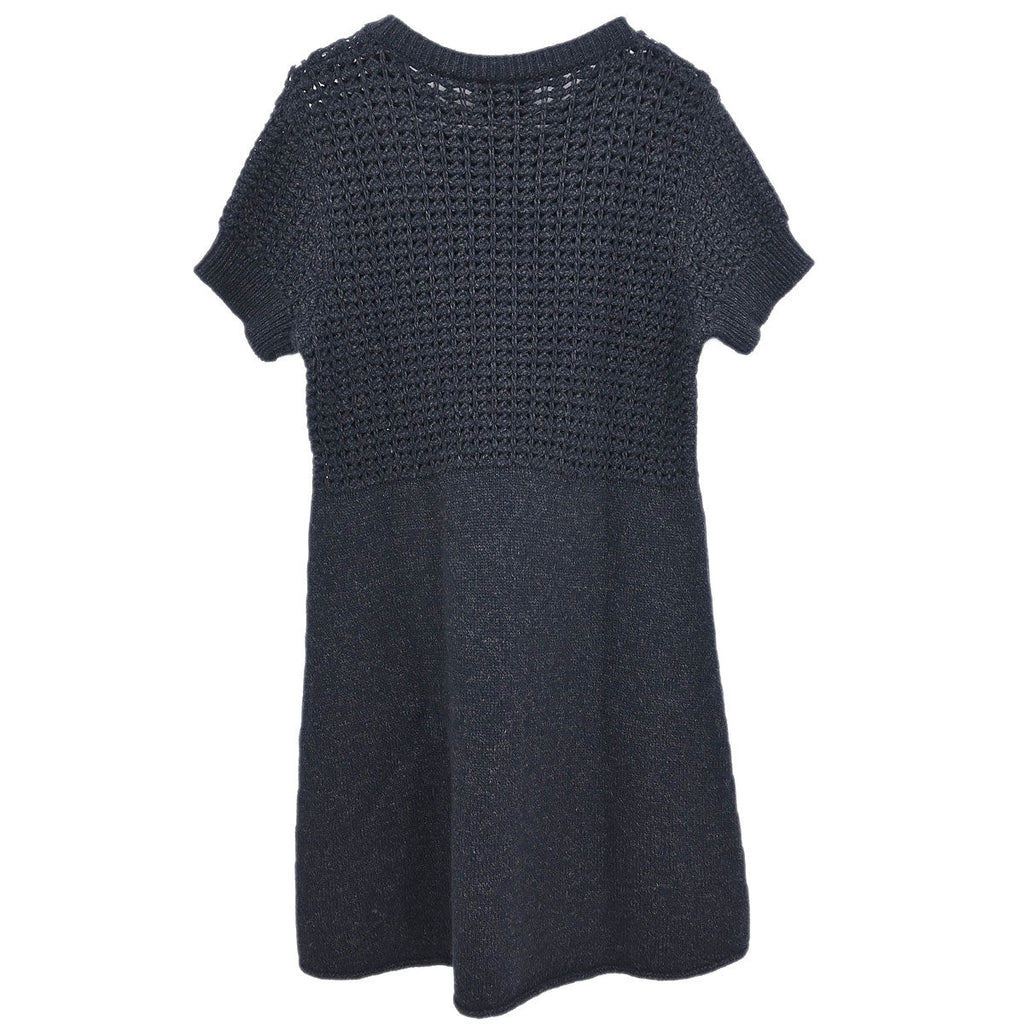 Chanel 2009 Dress Sport Line Dark Gray #42