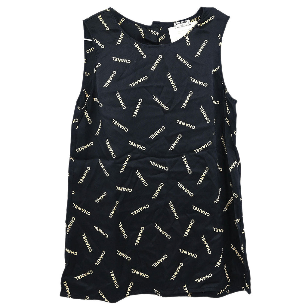 Chanel Sleeveless Top Black #38