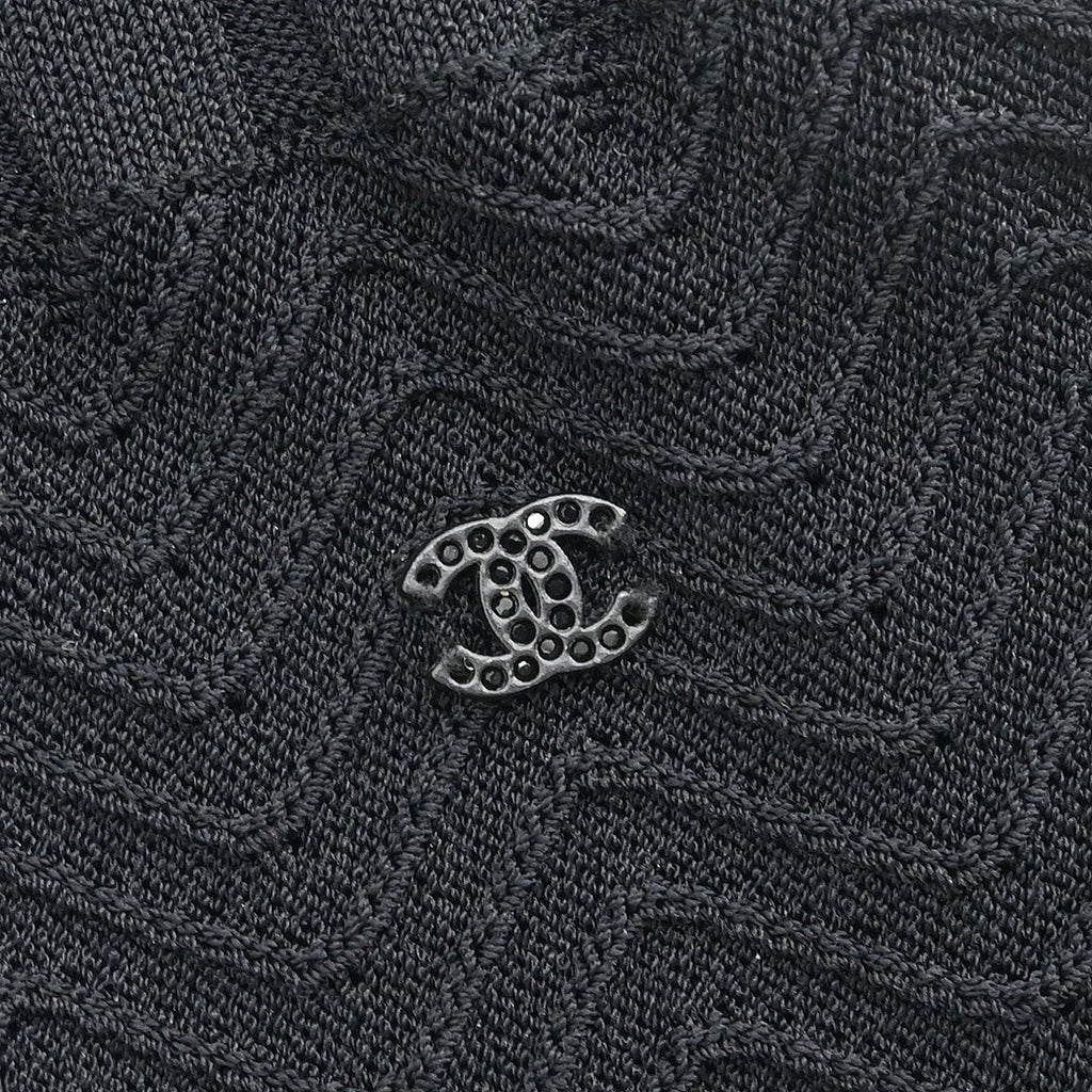 Chanel 2008 Short Sleeve Dress Black #36