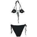 Chanel 1996 Micro Bikini Swimsuit Black #38