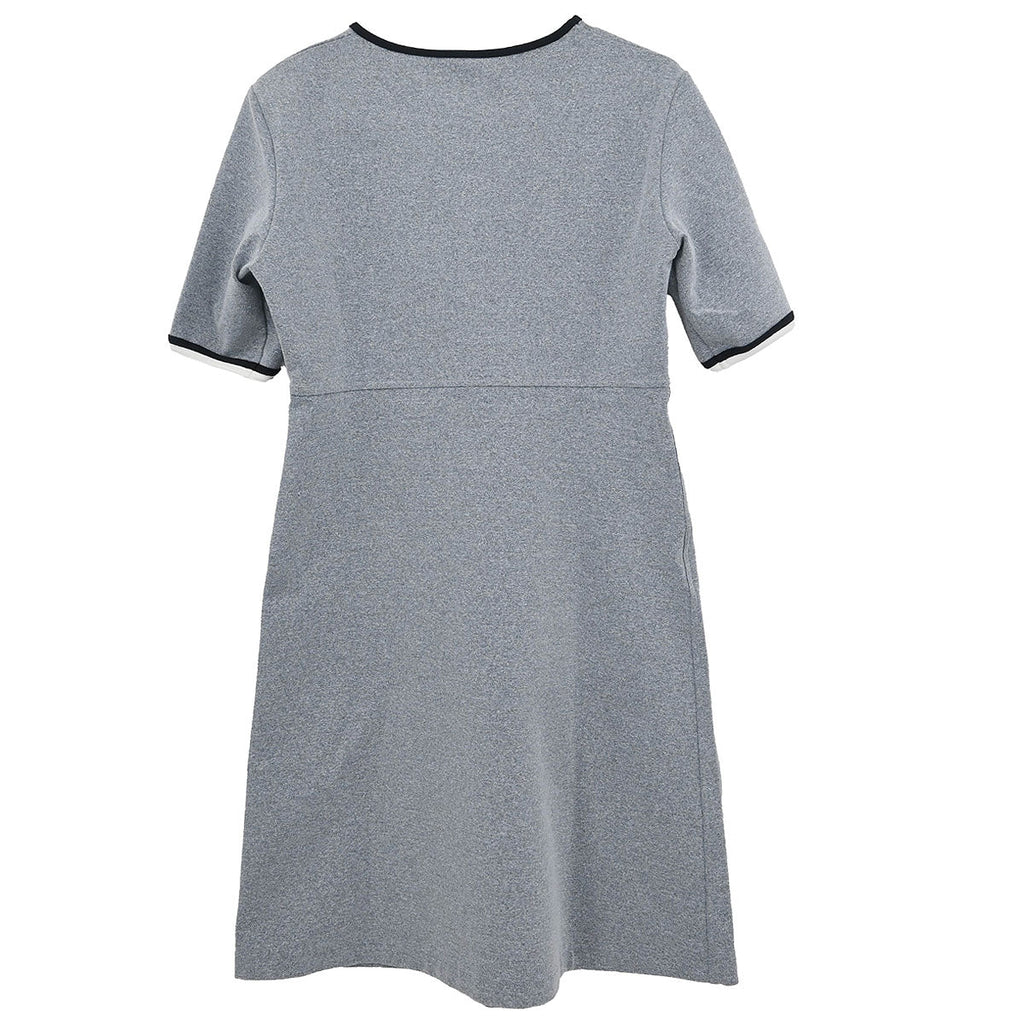 Chanel 1998 Short Sleeve Dress Gray #42