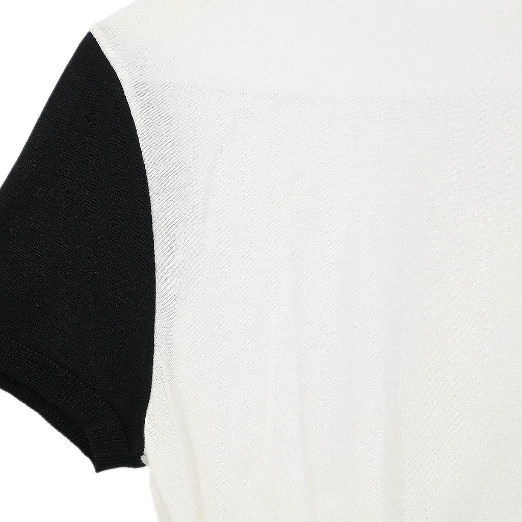 Chanel Short Sleeve Cardigan White #36