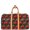 Louis Vuitton 2005 Monogram Cherry Keepall 45 Duffle Handbag M95011