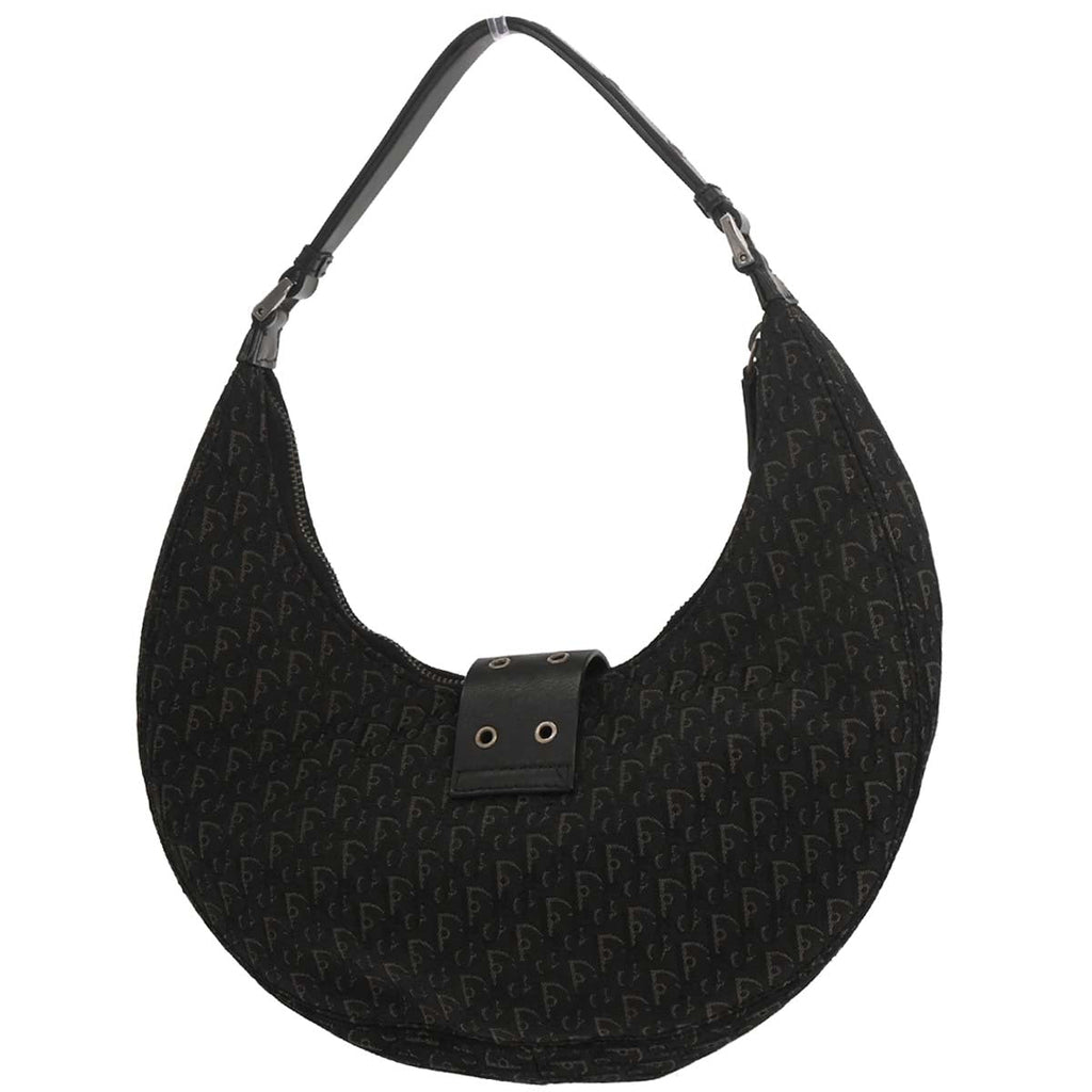 Christian Dior 2003 Black Street Chic Trotter Handbag