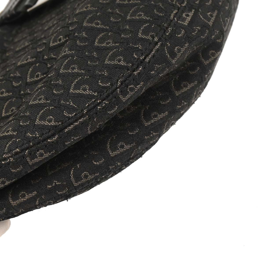 Christian Dior 2003 Black Street Chic Trotter Handbag