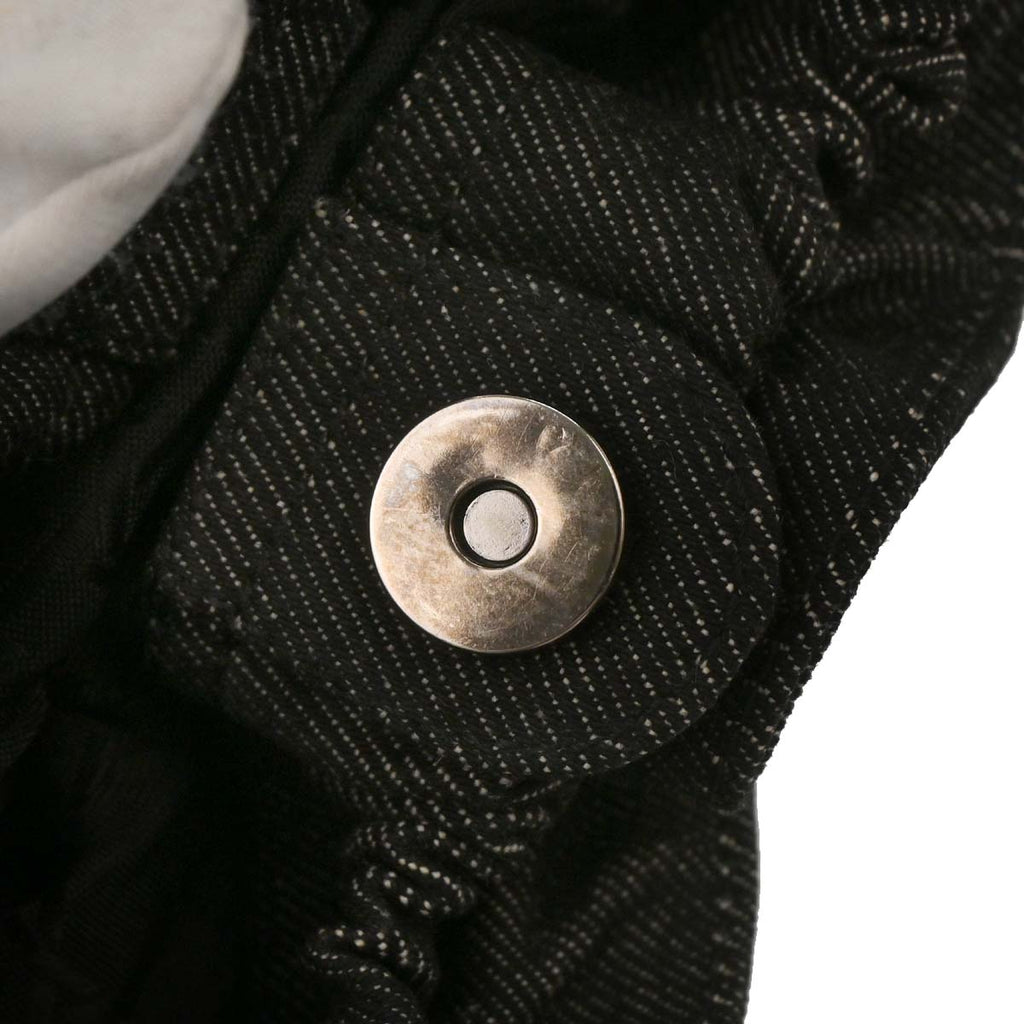 Christian Dior 1999 Black Denim Malice Handbag