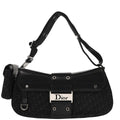 Christian Dior 2002 Black Trotter Street Chic Shoulder Bag