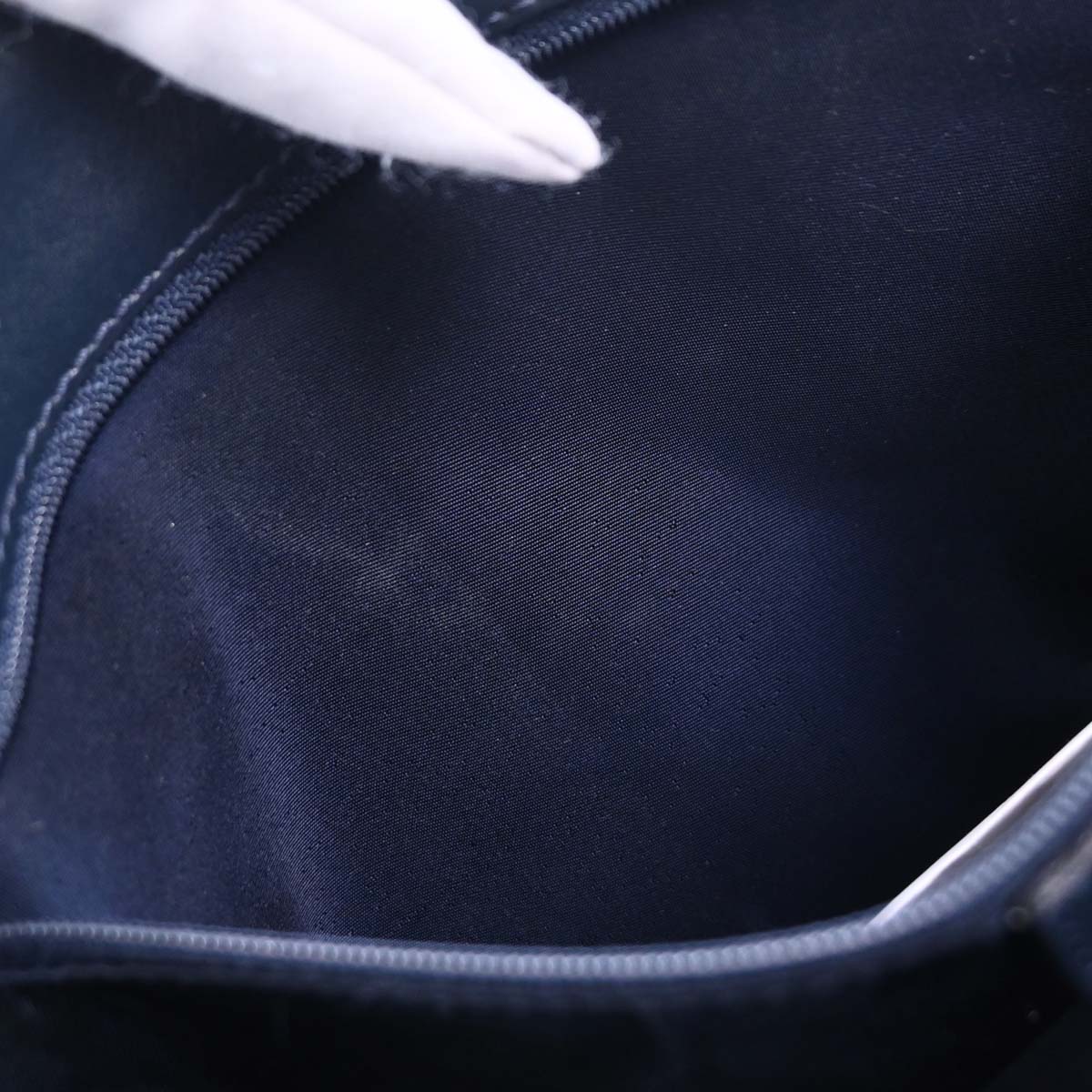 Christian Dior 2002 Navy Trotter Tote Bag