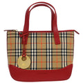 Burberry Beige House Check Tote Handbag