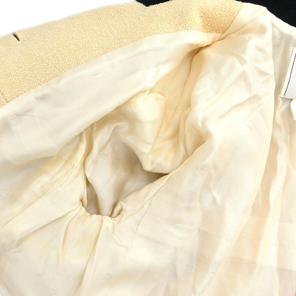 Chanel 1996 Single Breasted Jacket Ivory #36