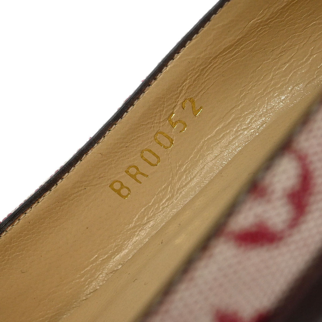 Louis Vuitton * 2002 Monogram Mini Pumps Shoes #36