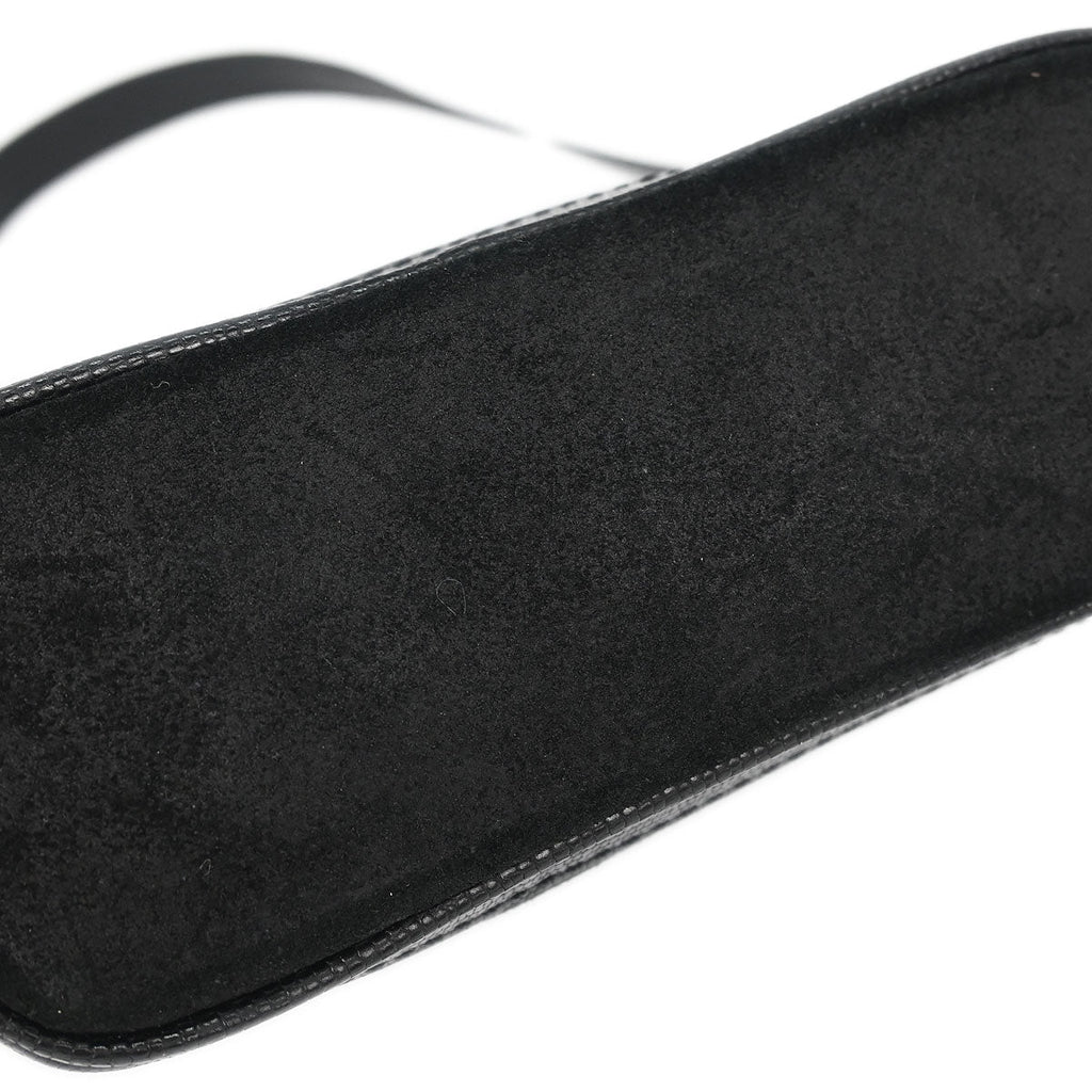 Celine Black Suede Shoulder Bag