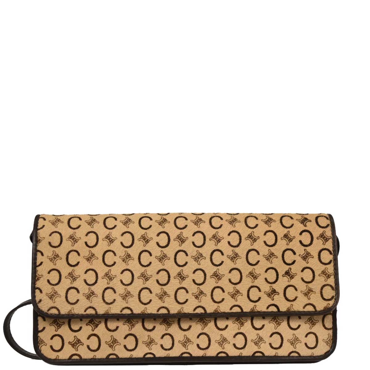 Celine Beige Pony Hair C Macadam Shoulder Bag