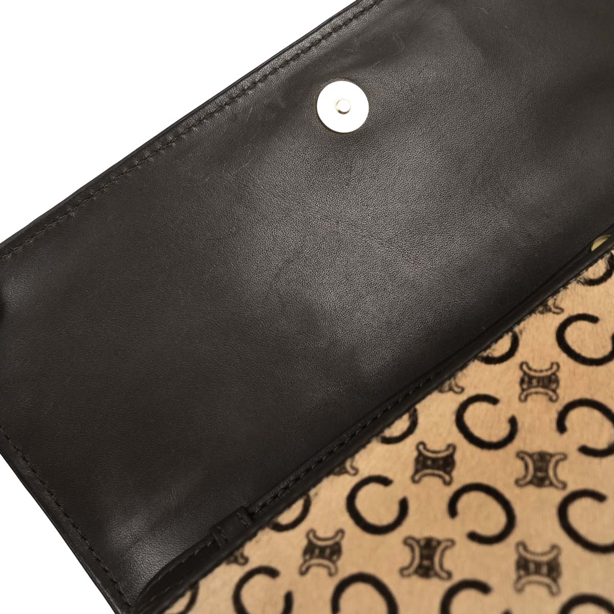 Celine Beige Pony Hair C Macadam Shoulder Bag