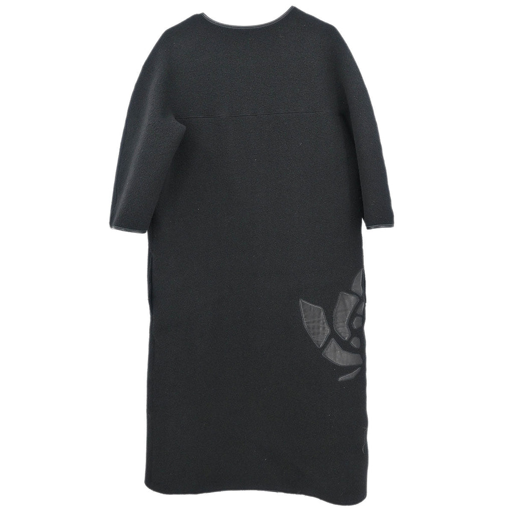 Bottega Veneta Collarless Coat Black #40