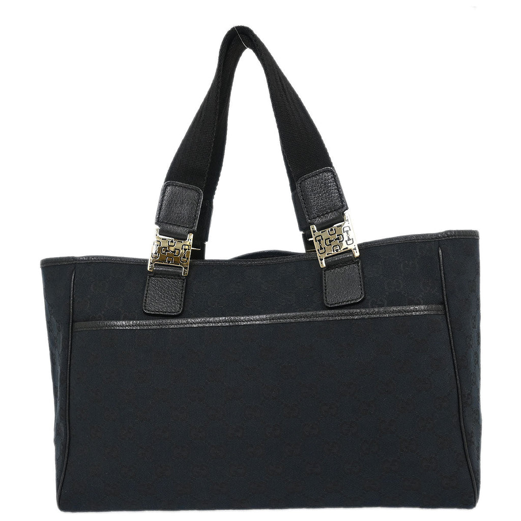 Gucci Black GG Tote Bag