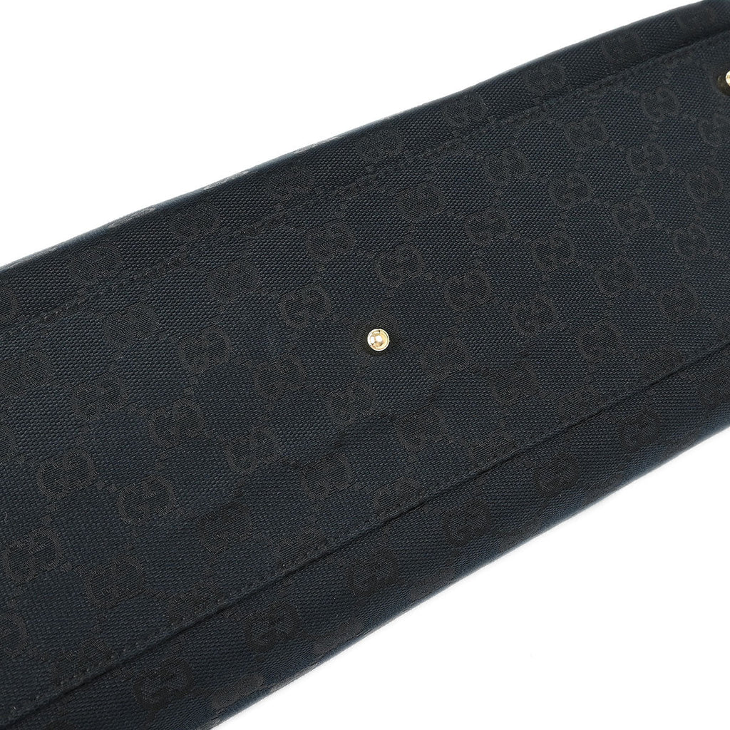 Gucci Black GG Tote Bag