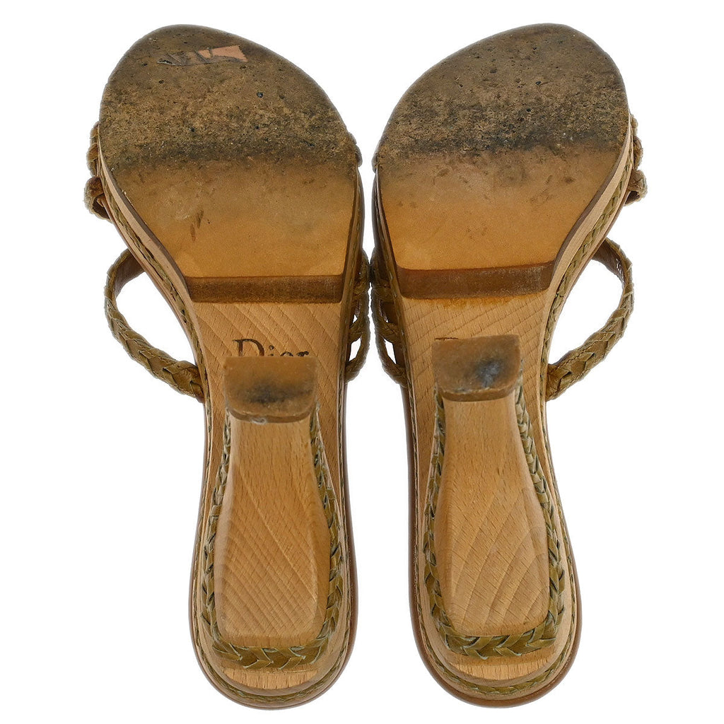 Christian Dior * Mule Sandals Shoes #36