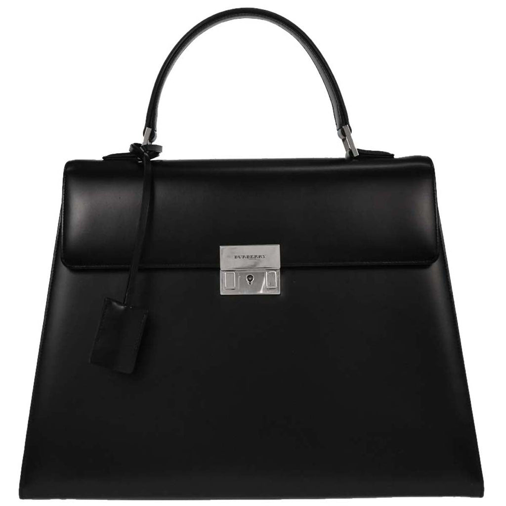Burberry Black Leather Handbag