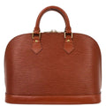 Louis Vuitton Brown Epi Alma Handbag M52143