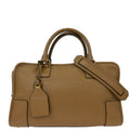 Loewe Brown Leather Amazona 36 2way Shoulder Handbag