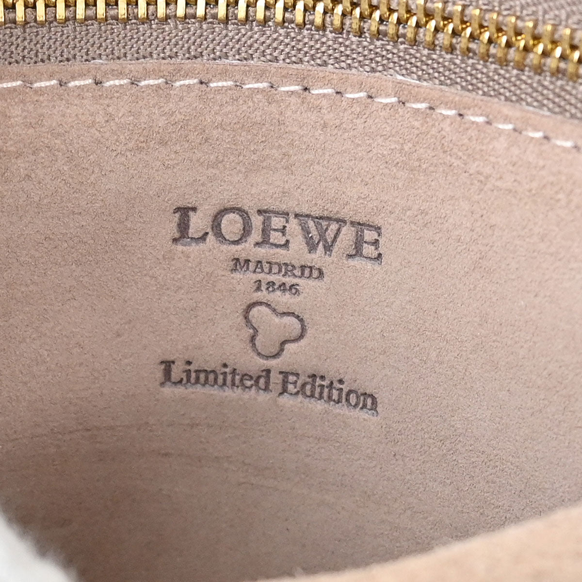 Loewe Ivory Perforated Leather Amazona 28 Handbag