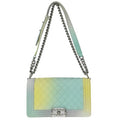 Boy Chanel 2018 Pastel Color Caviar Medium Shoulder Bag