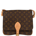 Louis Vuitton Monogram Cartouchiere GM Shoulder Bag M51252