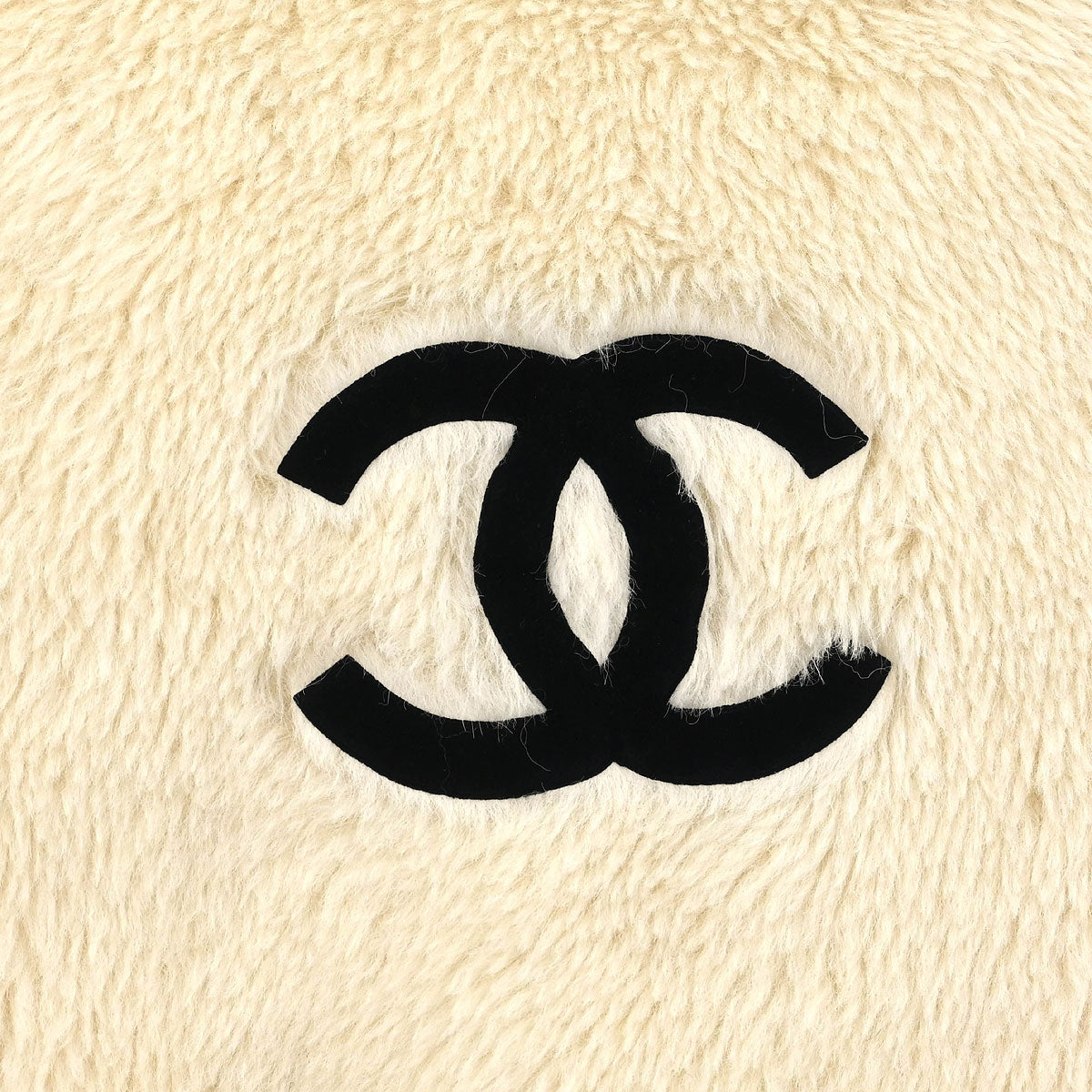 Chanel Sleeveless Fur Vest White