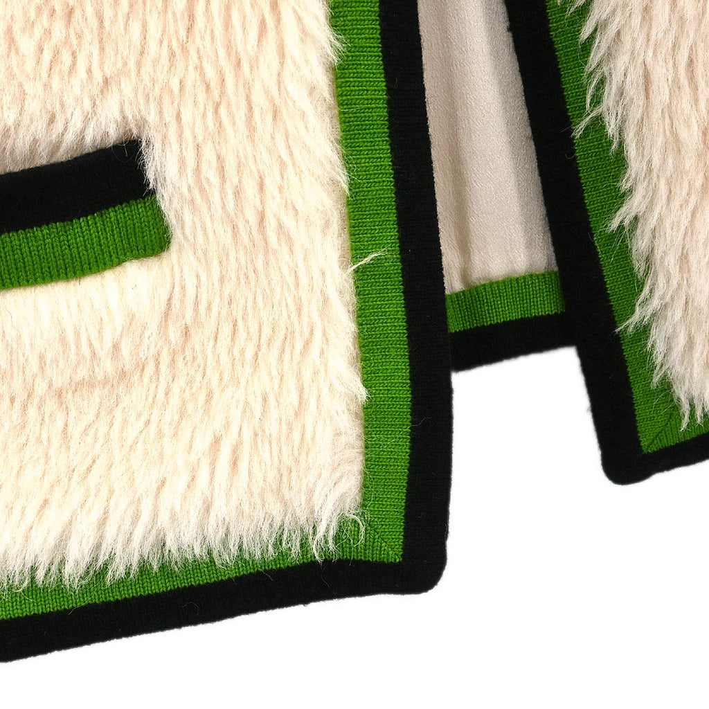 Chanel Sleeveless Fur Vest White