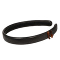 Chanel Turnlock Headband Hair Accessories Black