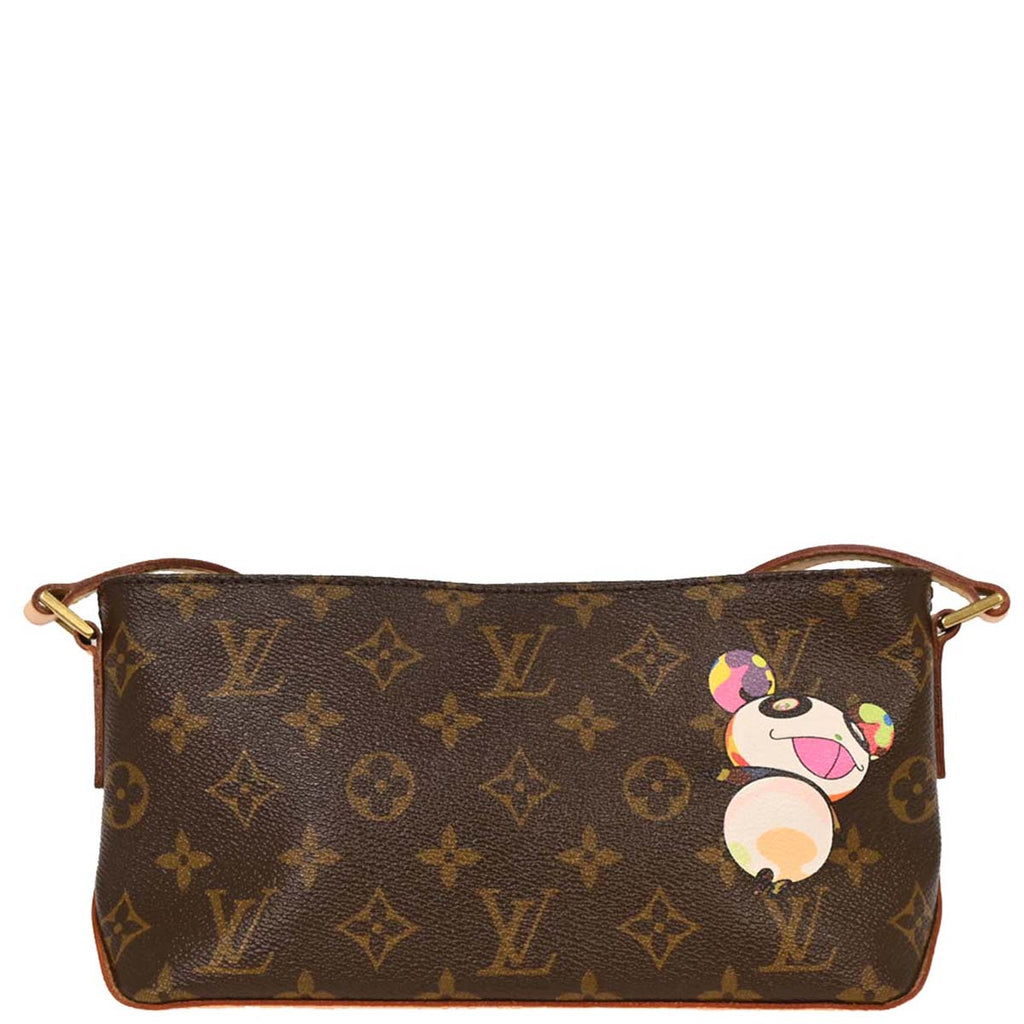 Louis Vuitton 2004 Monogram Panda Trotteur Shoulder Bag M51241