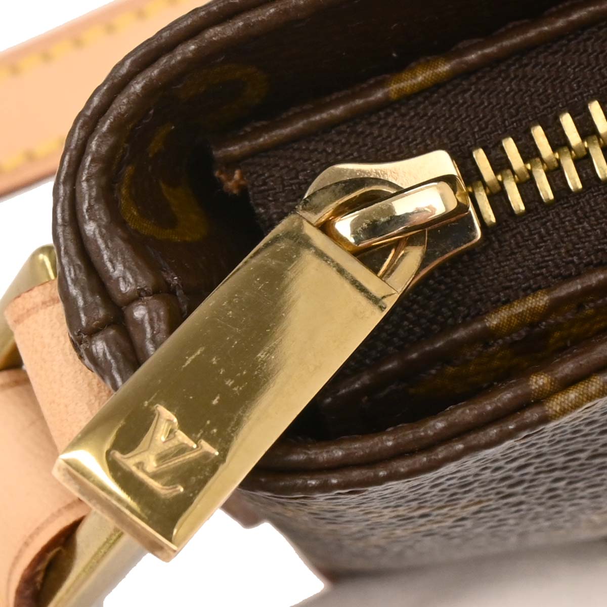 Louis Vuitton 2004 Monogram Panda Trotteur Shoulder Bag M51241
