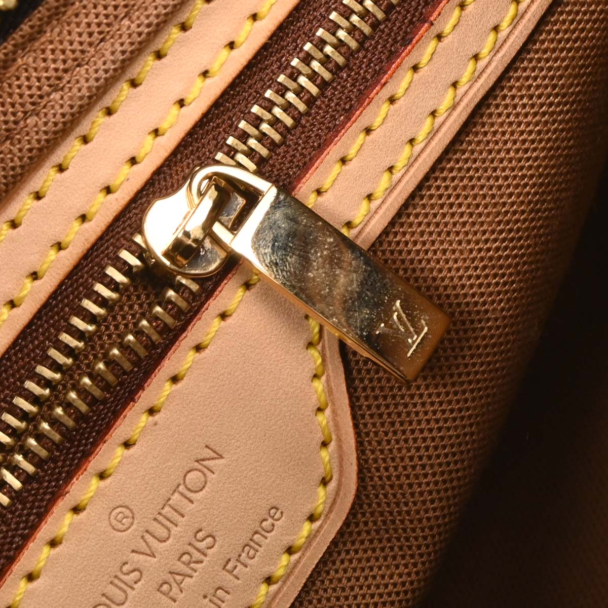 Louis Vuitton 2004 Monogram Panda Trotteur Shoulder Bag M51241