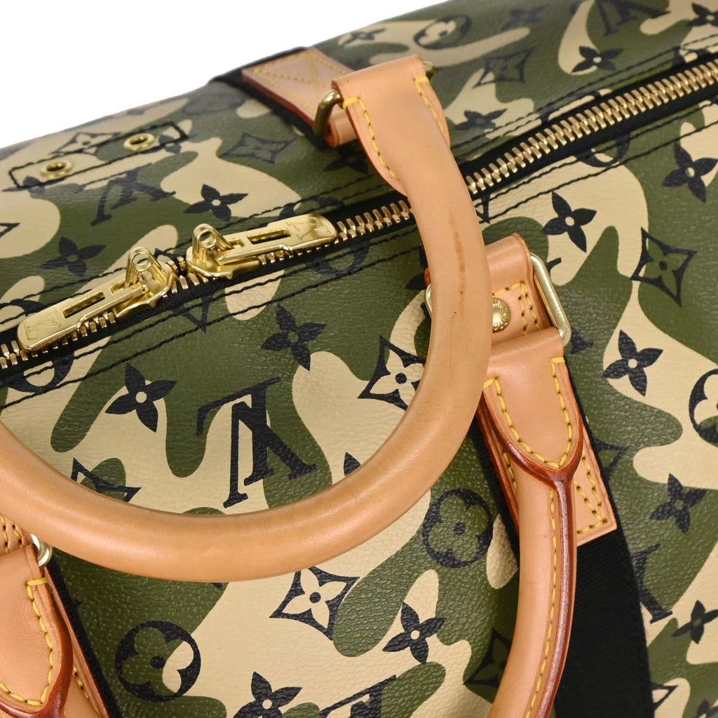 Louis Vuitton 2008 Monogramouflage Keepall Bandouliere 55 Duffle M95774