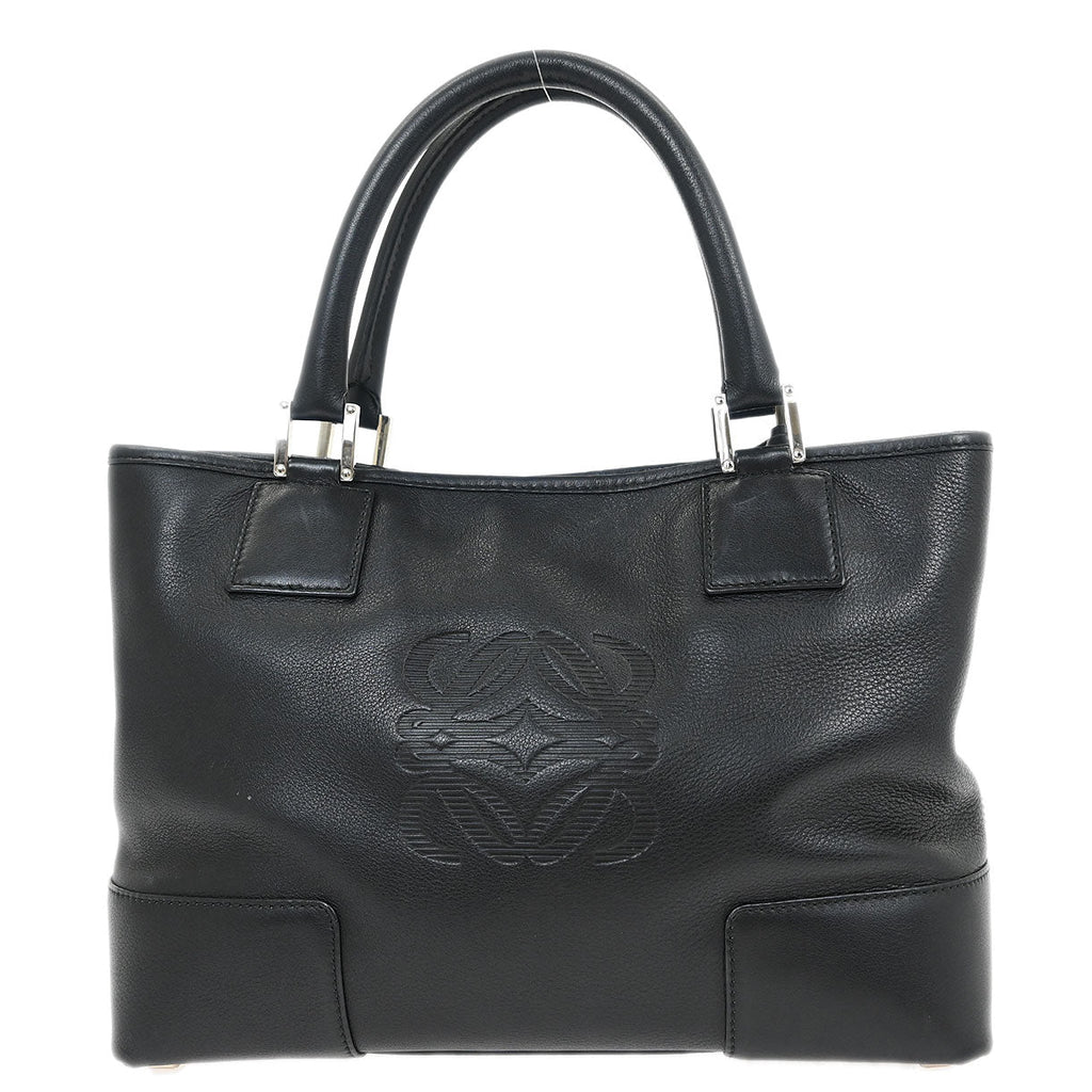 Loewe Black Fusta 30 Tote Bag