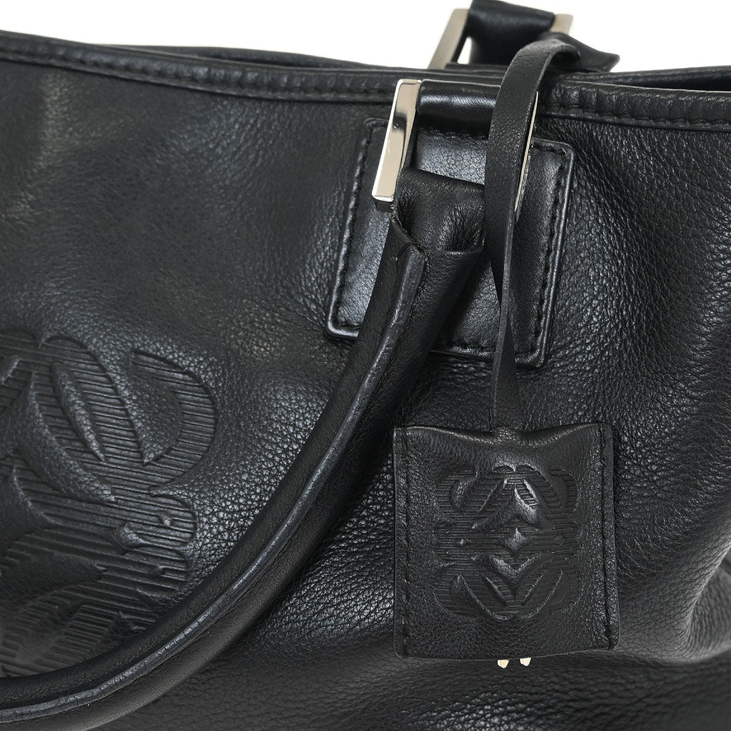 Loewe Black Fusta 30 Tote Bag