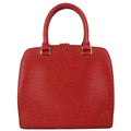 Louis Vuitton 1998 Red Epi Pont Neuf Handbag M52057