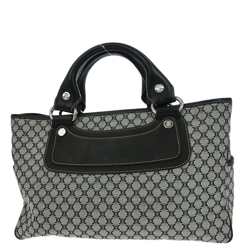 Celine Black Gray Boogie Bag Handbag
