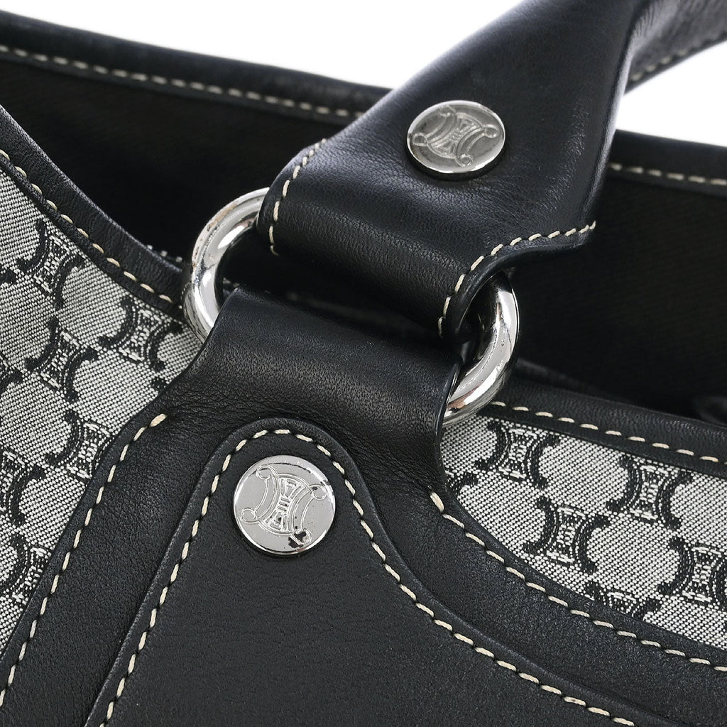 Celine Black Gray Boogie Bag Handbag