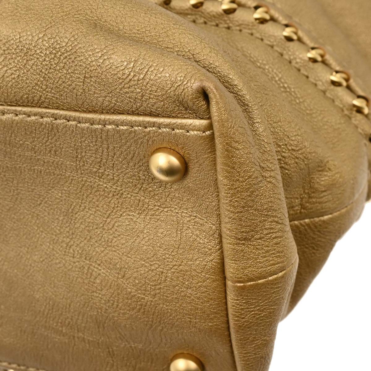 Chanel 2006-2008 Gold Calfskin Luxury Line Tote Bag