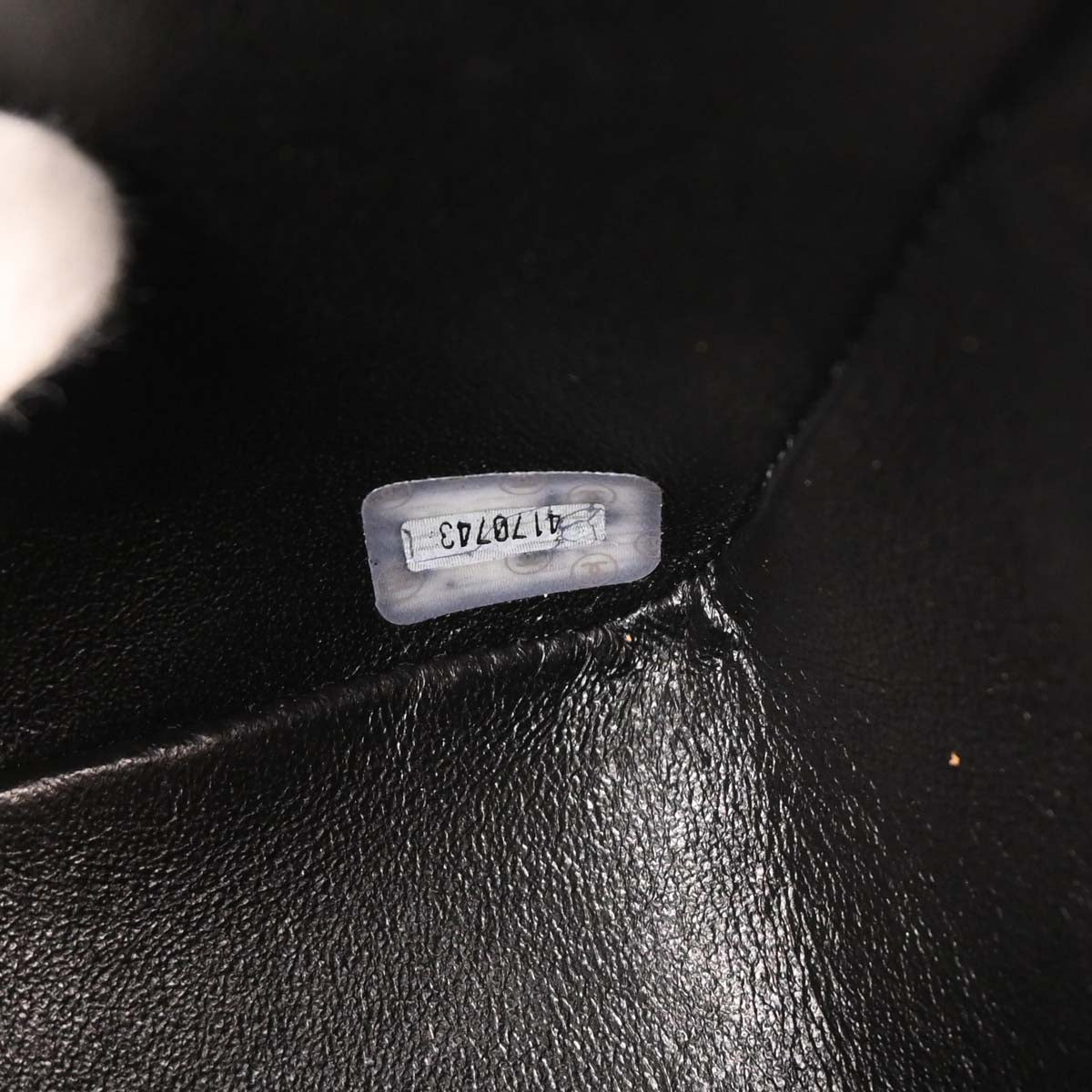 Chanel 1996-1997 Black Lambskin Small Diana Shoulder Bag