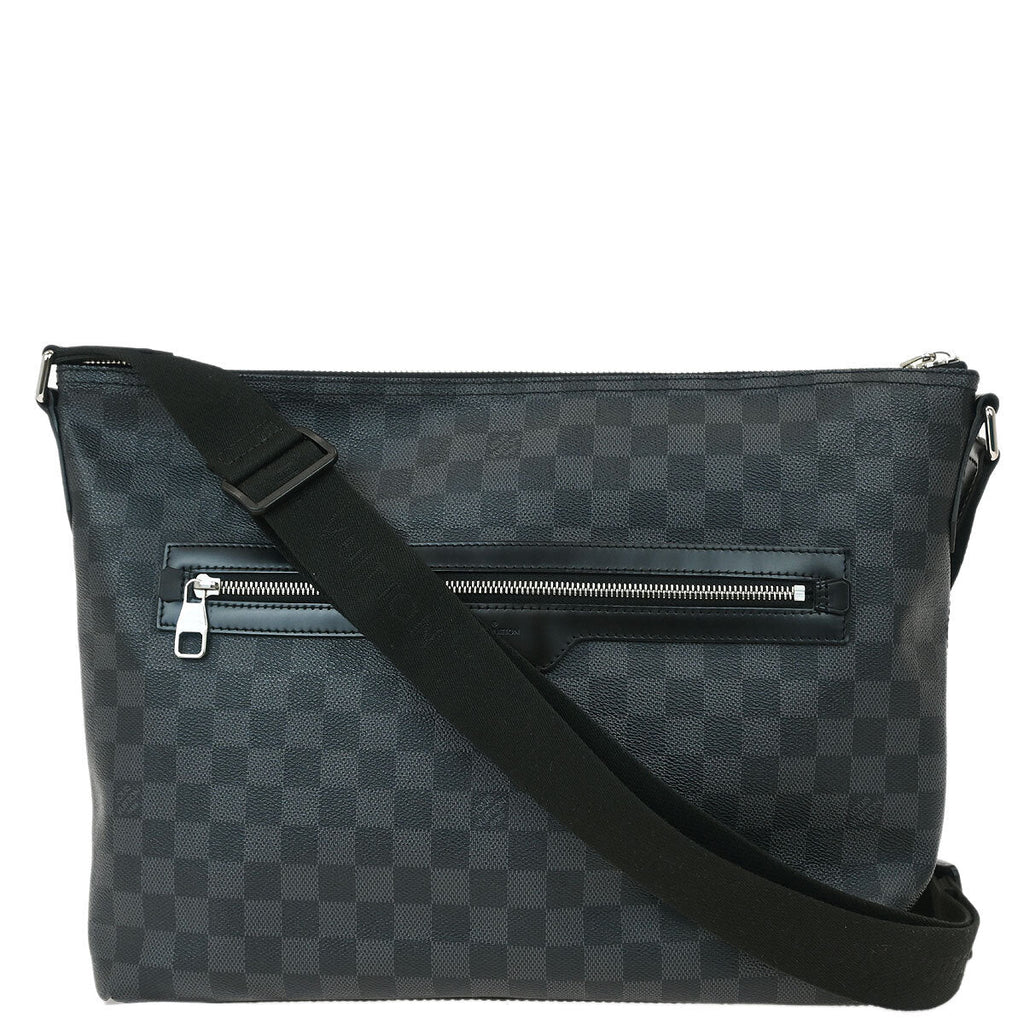 Louis Vuitton 2016 Damier Graphite Mick MM Shoulder Bag N41106