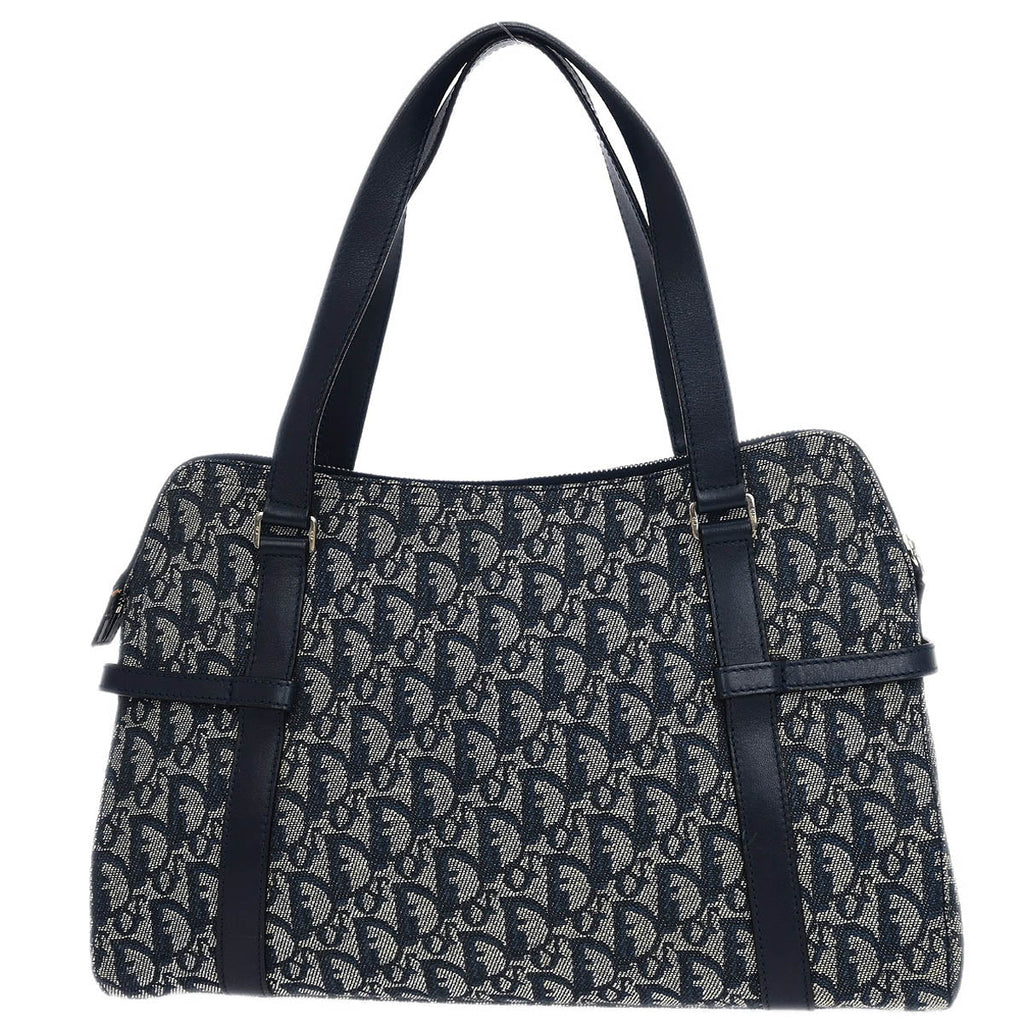 Christian Dior 2005 Navy Trotter Handbag