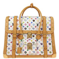 Louis Vuitton 2003 White Eye Love Monogram Sac Gigantic Handbag M92057
