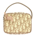 Christian Dior 2005 Ivory PVC Trotter Pouch Handbag
